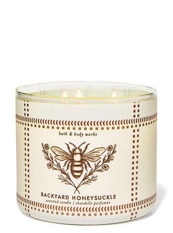 Backyard Honeysuckle 3-Wick Candle 三芯蠟燭