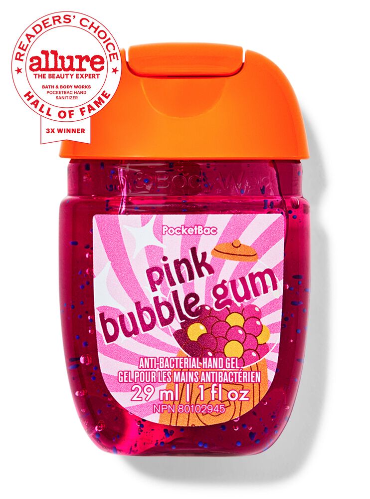 Pink Bubble Gum PocketBac Hand Sanitizer PocketBac搓手液
