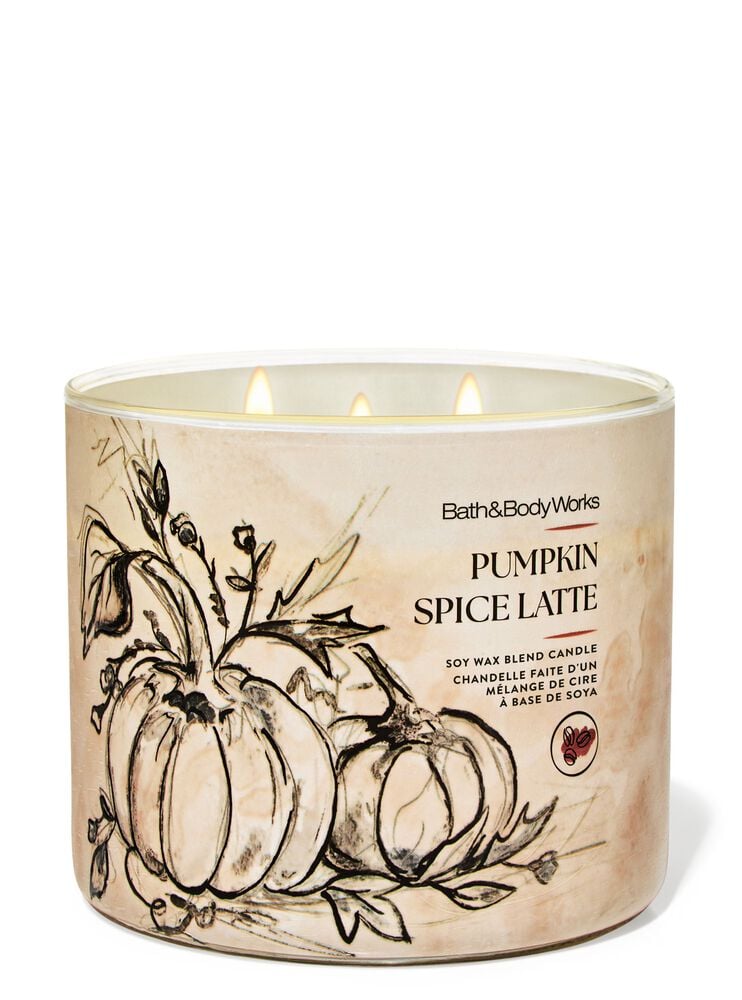 Pumpkin Spice Latte 3-Wick Candle 三芯蠟燭