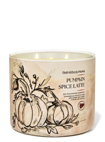 Pumpkin Spice Latte 3-Wick Candle 三芯蠟燭