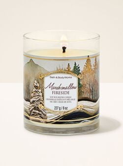 Marshmallow Fireside Single Wick Candle