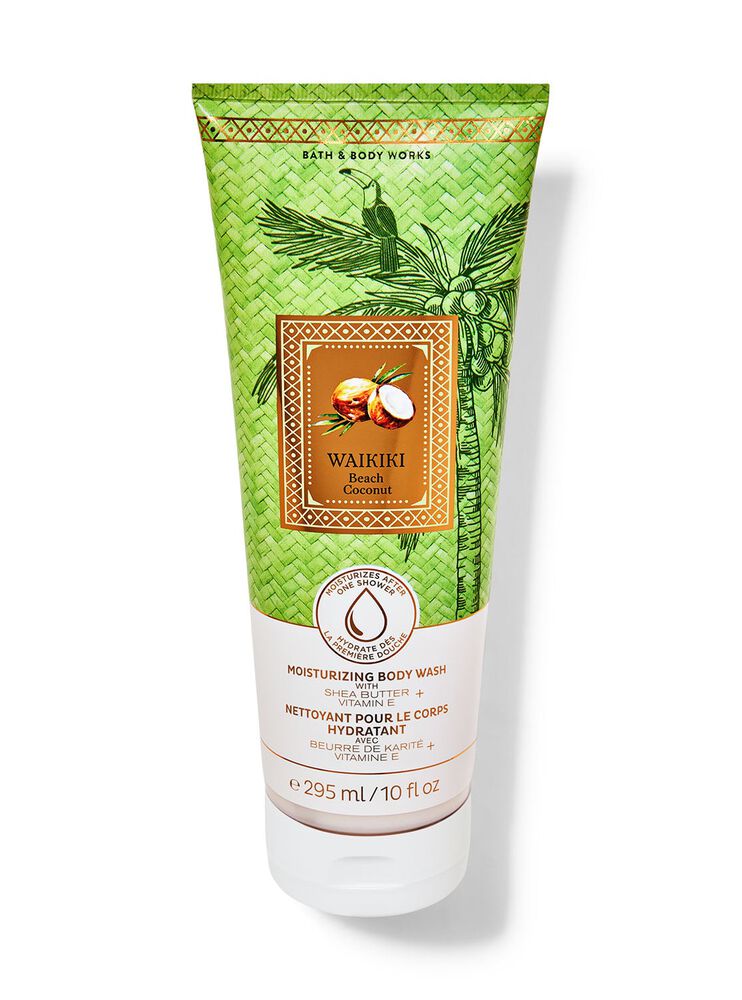 Waikiki Beach Coconut Moisturizing Body Wash 保濕沐浴露