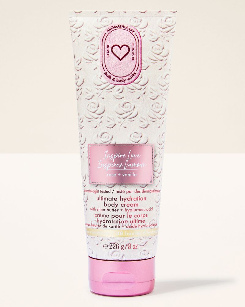 Inspire Love: Rose + Vanilla Ultimate Hydration Body Cream 極緻保濕身體乳霜