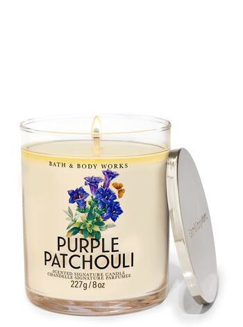 Purple Patchouli Signature Single Wick Candle 招牌單芯蠟燭
