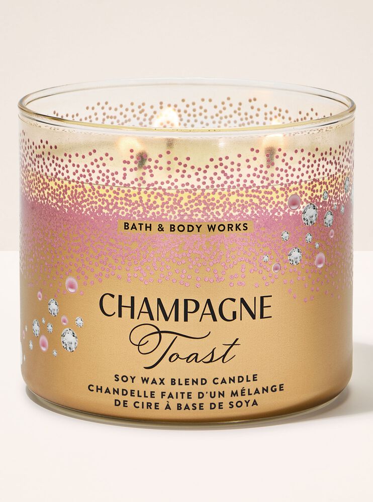 Champagne Toast 3-Wick Candle 三芯蠟燭