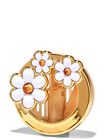 Daisy Cluster Vent Clip Car Fragrance Holder image number null