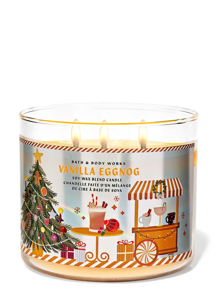 Vanilla Eggnog 3-Wick Candle 三芯蠟燭