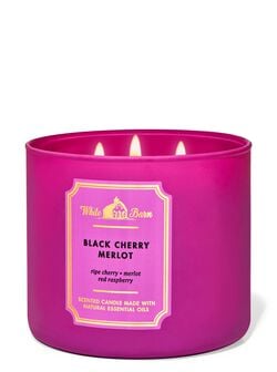 Black Cherry Merlot 3-Wick Candle