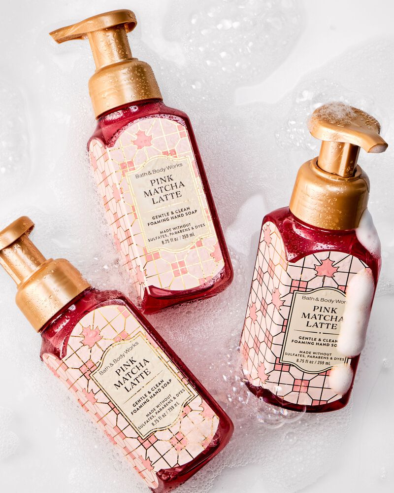 Pink Matcha Latte Gentle & Clean Foaming Hand Soap Gentle & Clean Foaming Hand Soap