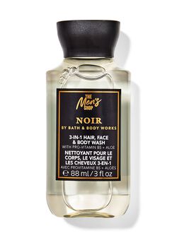 Noir Travel Size Body Wash Noir Travel Size Body Wash