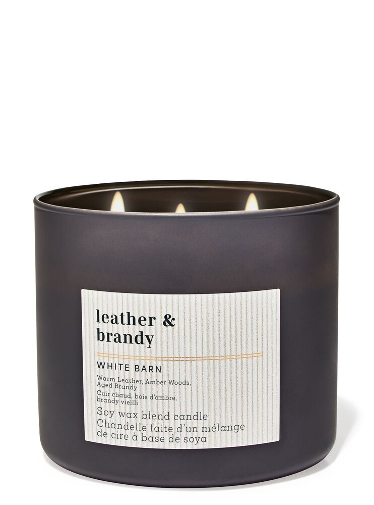 Leather & Brandy 3-Wick Candle 三芯蠟燭
