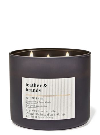 Leather & Brandy 3-Wick Candle 三芯蠟燭