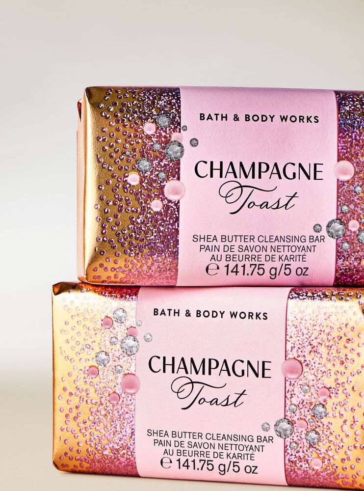 Champagne Toast Shea Butter Cleansing Bar 乳木果油潔膚皂