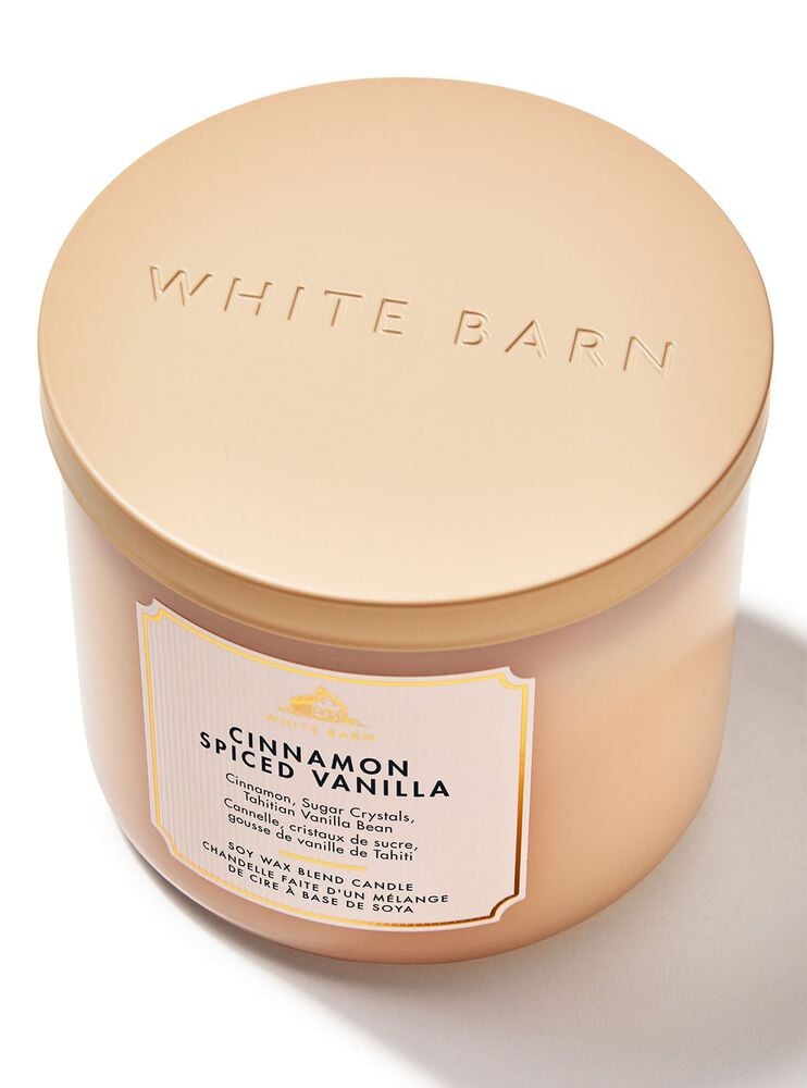 Cinnamon Spiced Vanilla 3-Wick Candle 3-Wick Candle