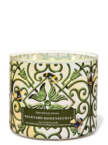 Backyard Honeysuckle 3-Wick Candle 3-Wick Candle