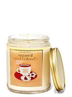 Sugared Snickerdoodle Mason Single Wick Candle