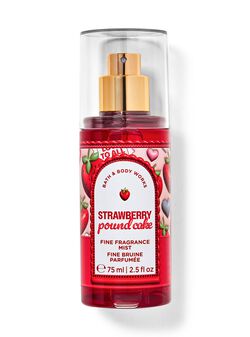Strawberry Pound Cake Travel Size Fine Fragrance Mist image number null