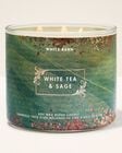 White Tea & Sage 3-Wick Candle image number null