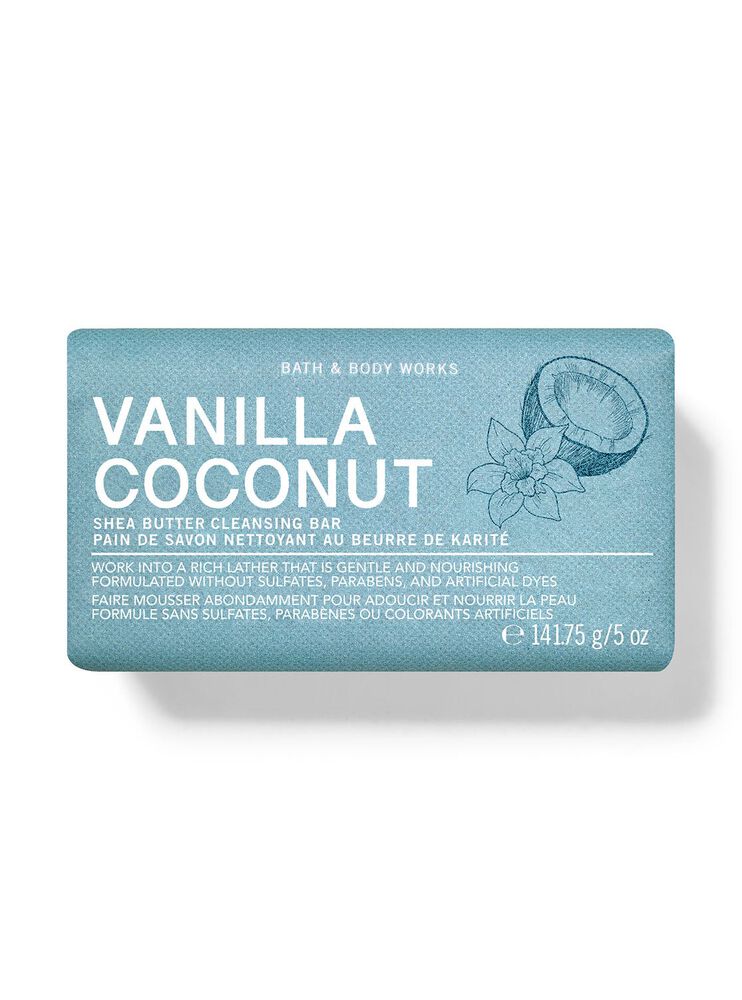 Vanilla Coconut Shea Butter Cleansing Bar 乳木果油潔膚皂