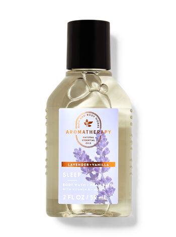 Lavender Vanilla Travel Size Body Wash and Foam Bath 旅行裝沐浴液和泡泡浴