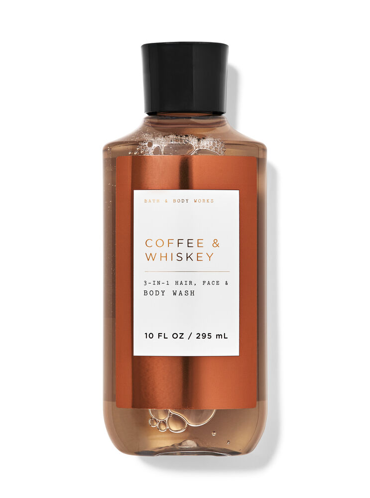 Coffee & Whiskey 3-in-1 Hair, Face & Body Wash 三合一沐浴露