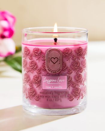 Inspire Love - Rose + Vanilla Single Wick Candle 單芯蠟燭