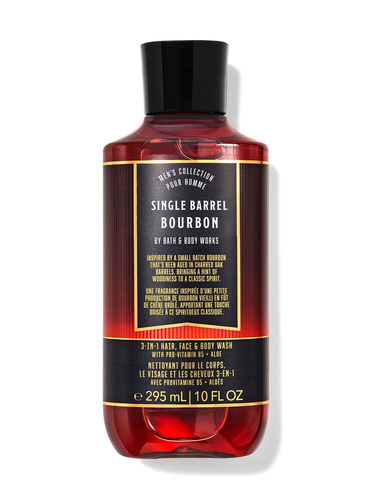 Single Barrel Bourbon 3-in-1 Hair, Face & Body Wash 三合一洗髮洗面沐浴露