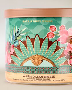 Warm Ocean Breeze 3-Wick Candle image number null