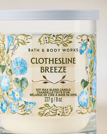 Clothesline Breeze Single Wick Candle 單芯蠟燭