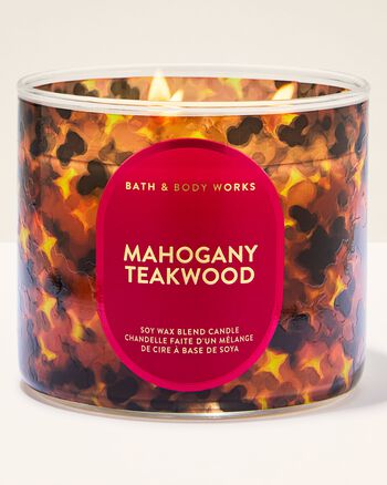 Mahogany Teakwood 3-Wick Candle 三芯蠟燭