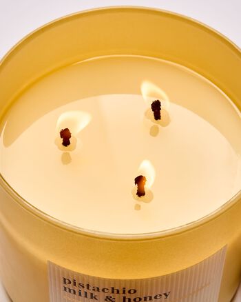 Pistachio Milk & Honey 3-Wick Candle 三芯蠟燭