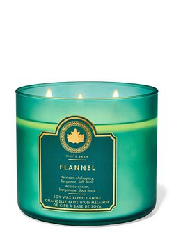 Flannel 3-Wick Candle