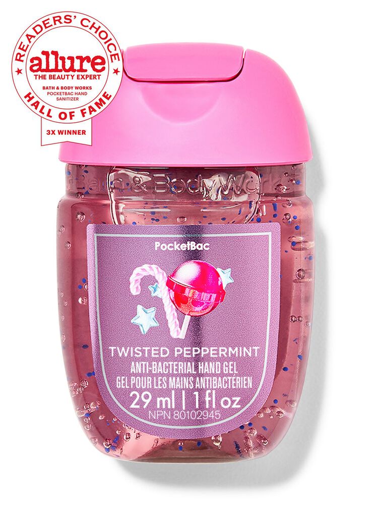 Twisted Peppermint PocketBac Hand Sanitizer PocketBac搓手液