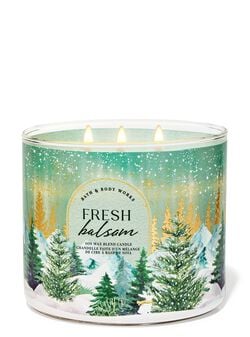 Fresh Balsam 3-Wick Candle