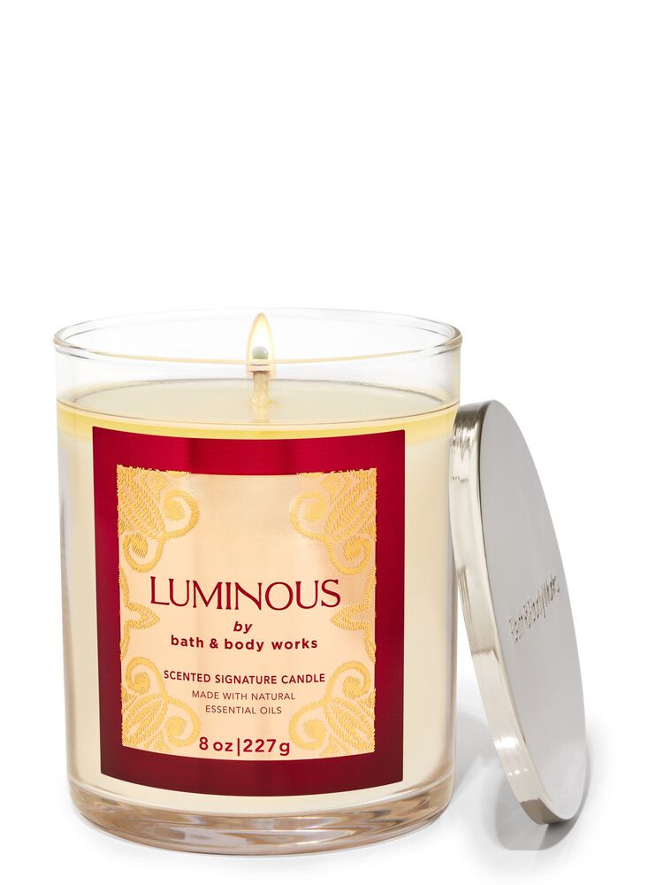 Luminous Signature Single Wick Candle 招牌單芯蠟燭