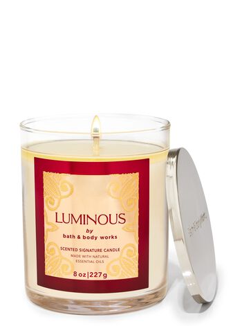 Luminous Signature Single Wick Candle 招牌單芯蠟燭