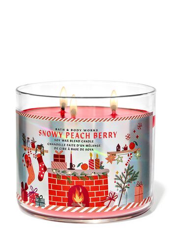 Snowy Peach Berry 3-Wick Candle 三芯蠟燭