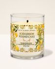 Iced Lemon Pound Cake Single Wick Candle image number null