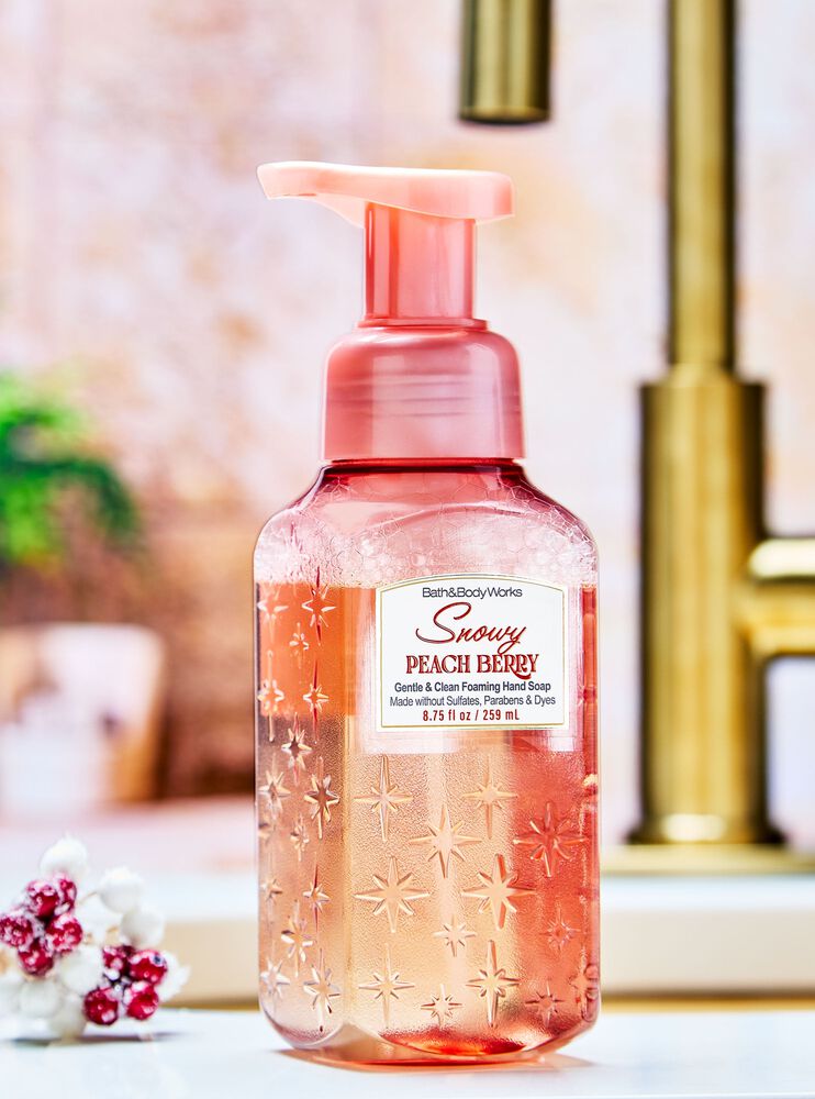 Snowy Peach Berry Gentle & Clean Foaming Hand Soap 溫和泡泡潔手液