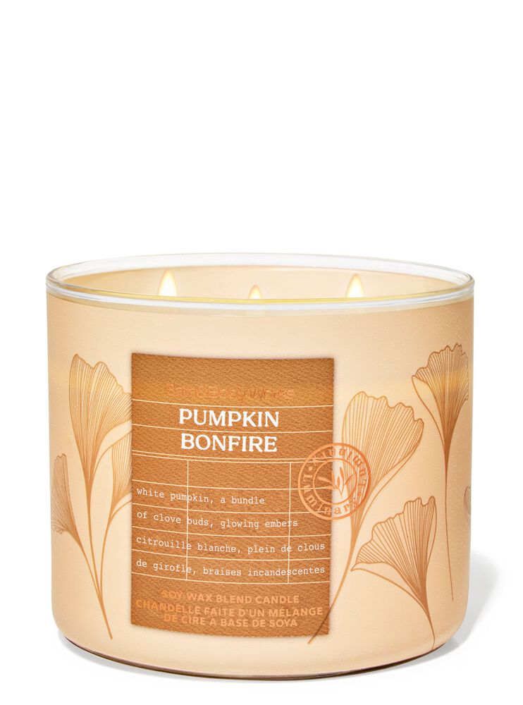 Pumpkin Bonfire 3-Wick Candle 三芯蠟燭