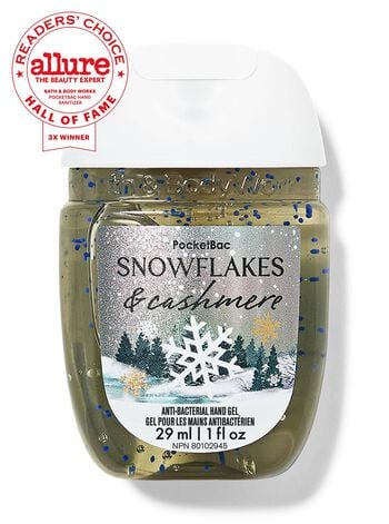 Snowflakes & Cashmere PocketBac Hand Sanitizer PocketBac搓手液