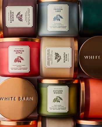 White Pumpkin 3-Wick Candle 3-Wick Candle