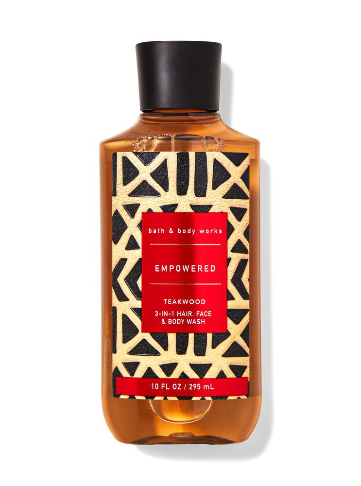 Teakwood 3-in-1 Hair, Face & Body Wash 三合一沐浴液