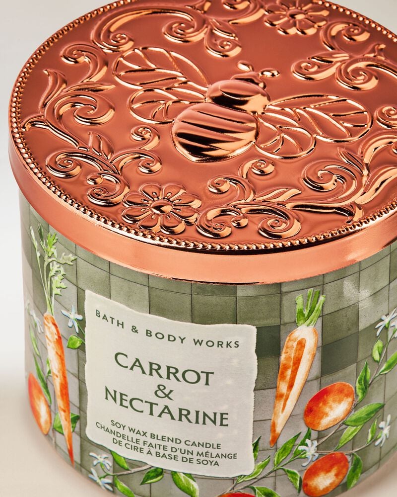 Carrot & Nectarine 3-Wick Candle 三芯蠟燭