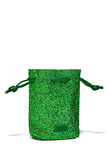 Green Tinsel Cinch 可重用迷你禮物包