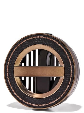 Leather Stitched Car Fragrance Holder 汽車香氛架