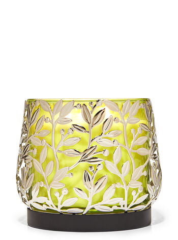 Botanical Bling 3-Wick Candle Holder 3-Wick Candle Holder