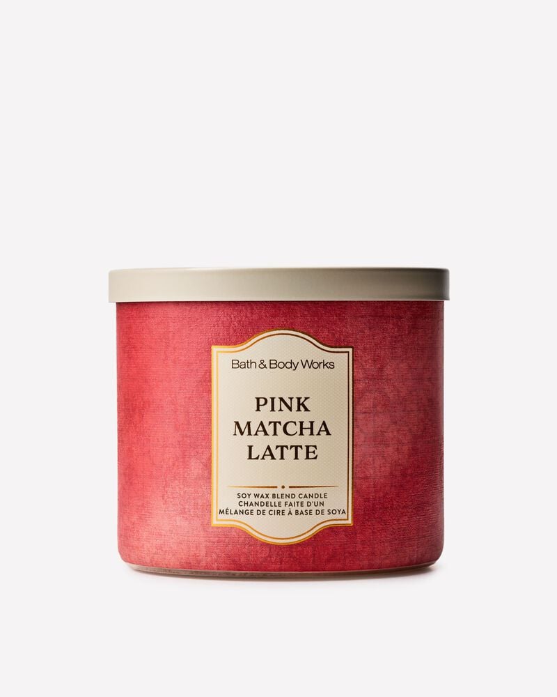 Pink Matcha Latte 3-Wick Candle 3-Wick Candle