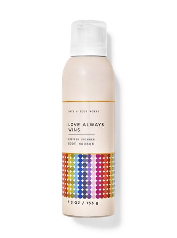 Love Always Wins Whipped Shimmer Body Mousse 閃粉慕斯霜