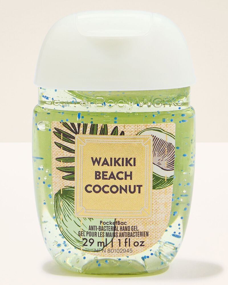 Waikiki Beach Coconut PocketBac Hand Sanitizer PocketBac Hand Sanitizer